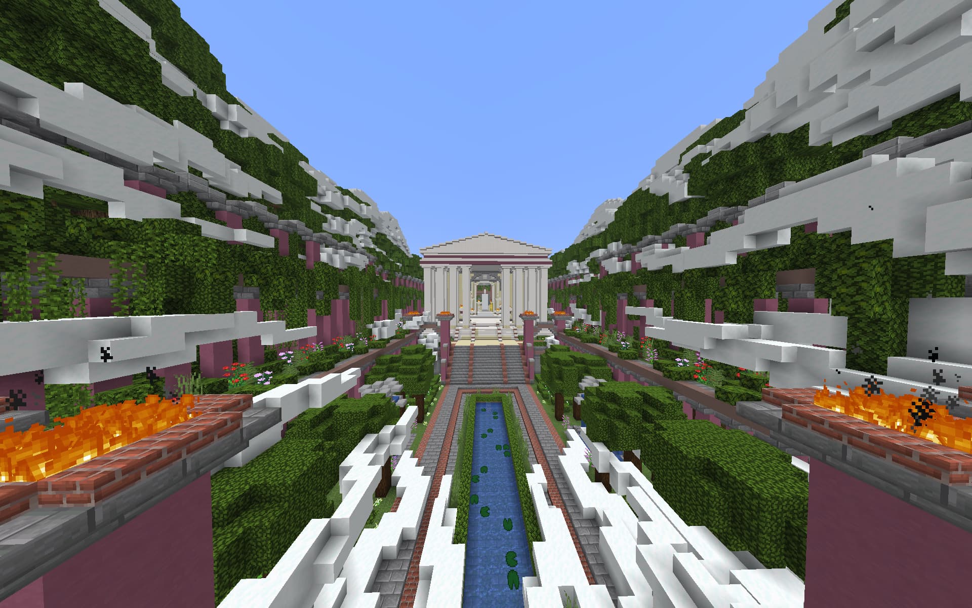 Screenshot of glide icarus Elytra race track